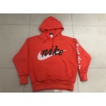 Nike Just Do It Hoodie Black & Orange