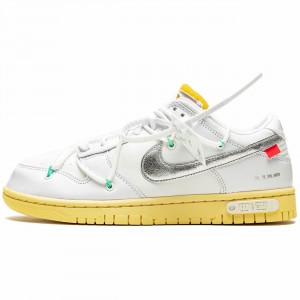 Nike SB Dunk Low Off-White Lot 01 OF 50 DM1602-127