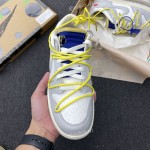 Off-White x Nike SB Dunk Low The 27 Of 50 "Sail/Neutral Grey" DM1602-120