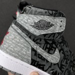 Air Jordan 1 High OG "Rebellionaire" Black/White-Particle Grey 555088-036