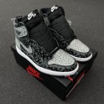 Air Jordan 1 High OG "Rebellionaire" Black/White-Particle Grey 555088-036