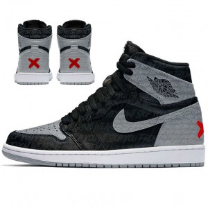 Air Jordan 1 High OG "Rebellionaire" Black/White-Particle Grey 555088-036