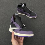 Travis Scott x Air Jordan 1 High OG SP "Purple/Black" Custom Making