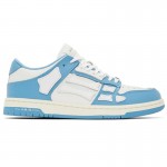 A.M.I.R.I Skel Top Low Leather Sneakers Blue MFS003-462