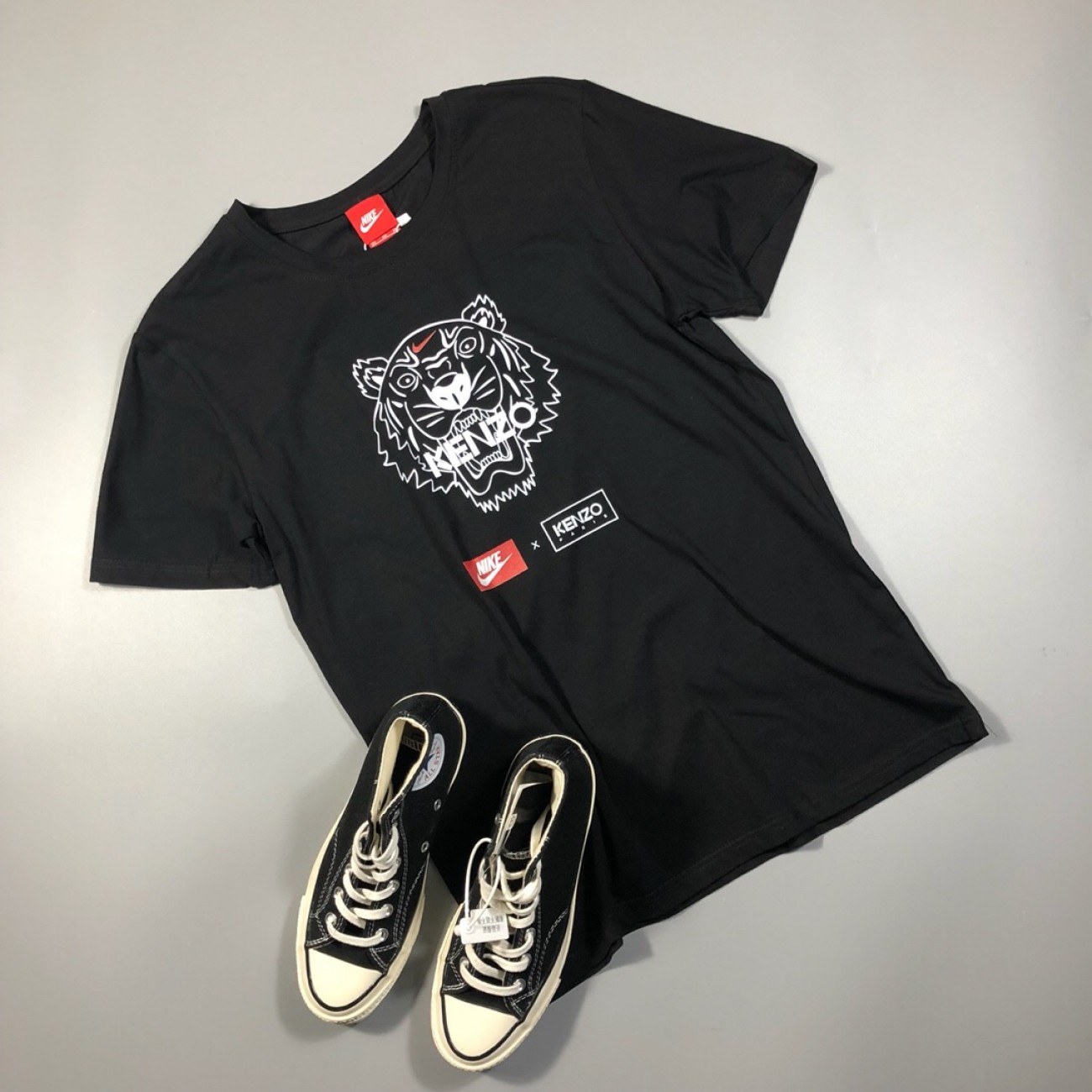 Nike x Kenzo T-Shirts Black/White