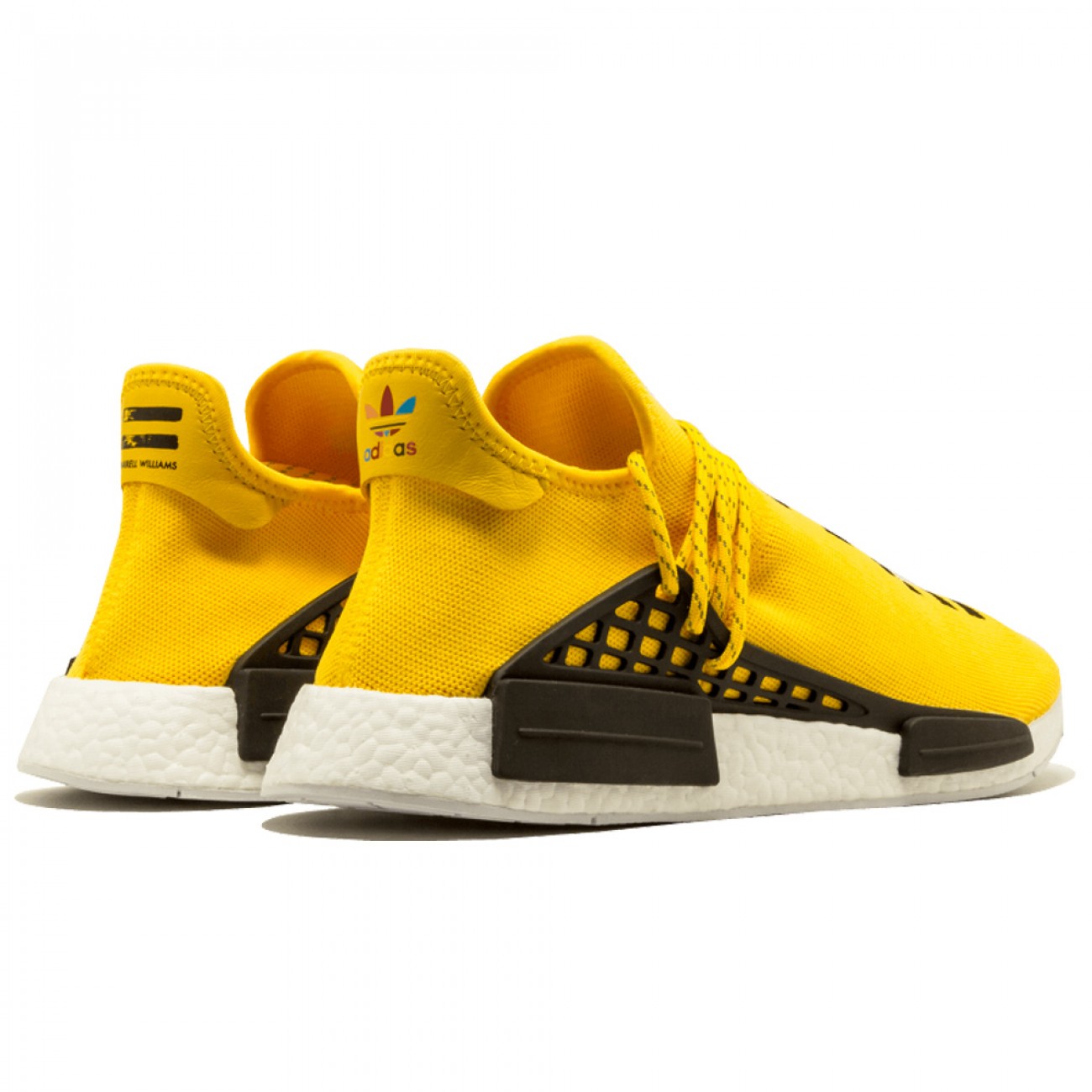 PHARRELL WILLIAMS X ADIDAS ORIGINALS HU NMD YELLOW