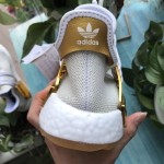 Pharrell Williams PW x Adidas Hu Holi NMD MC China Exclusive "Happy" Metallic Gold F99762