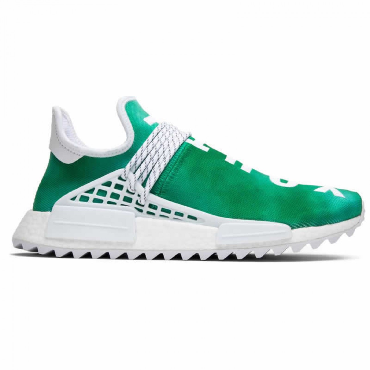 Pharrell Williams PW x Adidas NMD Hu Trail "Youth" Green China Exclusive F99760