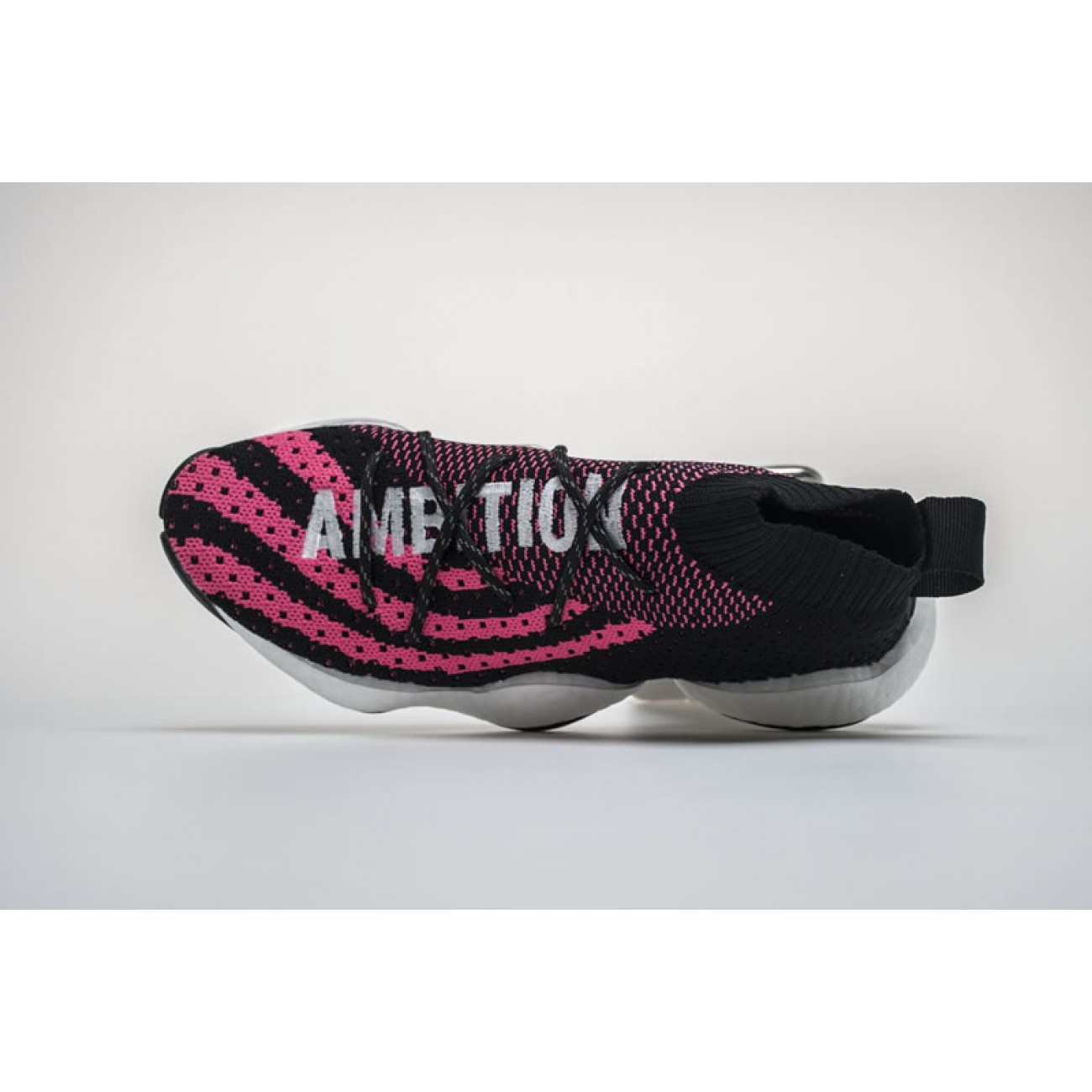 Pharrell Williams x adidas Crazy BYW "Solar Pink" Black Mens Womens Size Basketball Shoes G28182