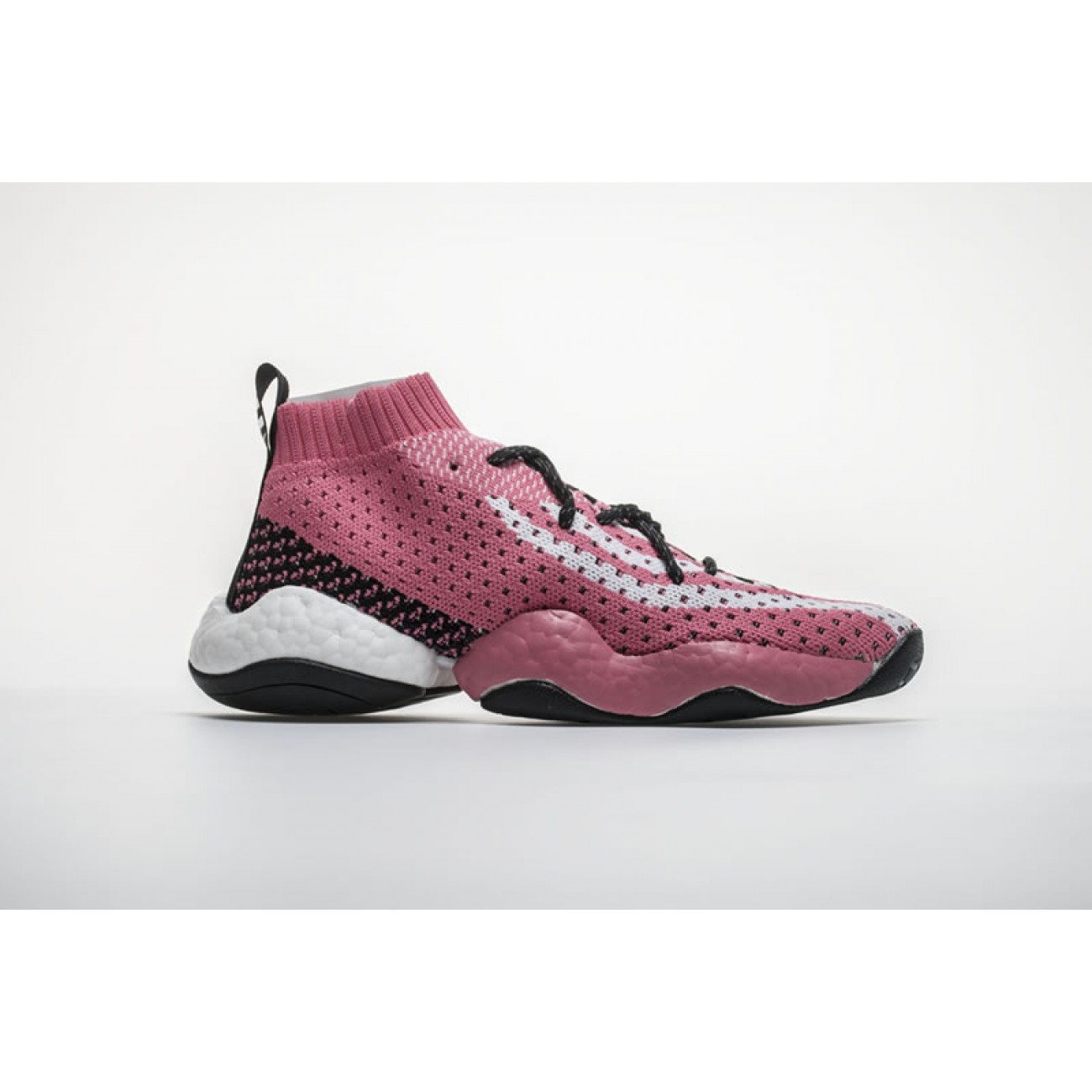 Pharrell Williams x adidas Crazy BYW "Solar Pink" / Chalk Pink Womens Size Basketball Shoes G28183