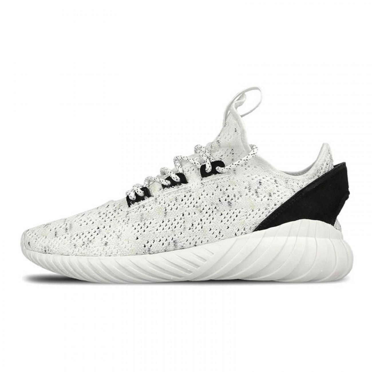 Adidas Tubular Doom Sock Primeknit White Black BY3558