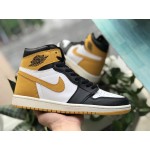 Air Jordan 1 "Yellow Ochre" Five MVP Awards AJ1 555088-109