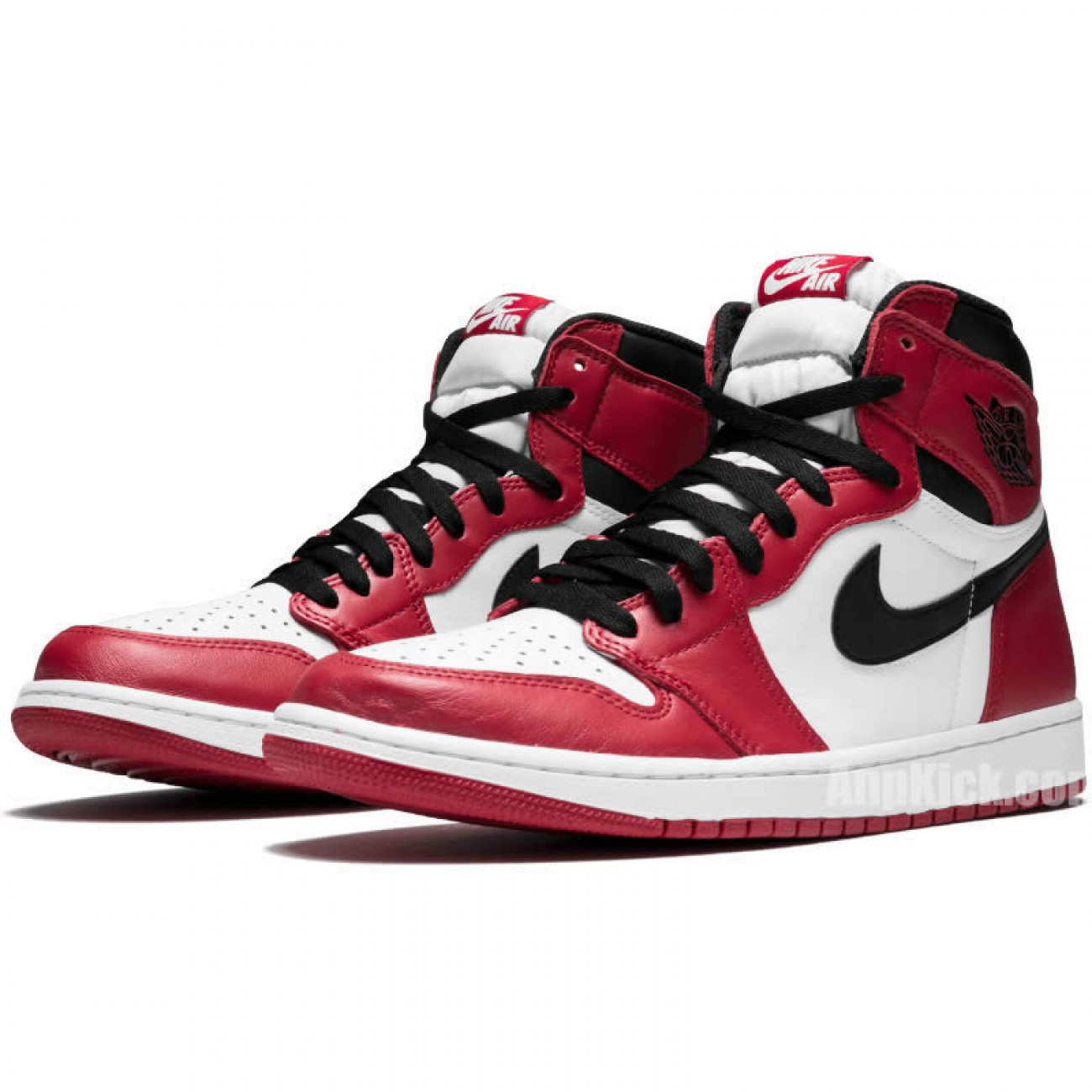 Air Jordan 1 Chicago Red/Black/White GS/Mens On Feet 2018 Price For Sale