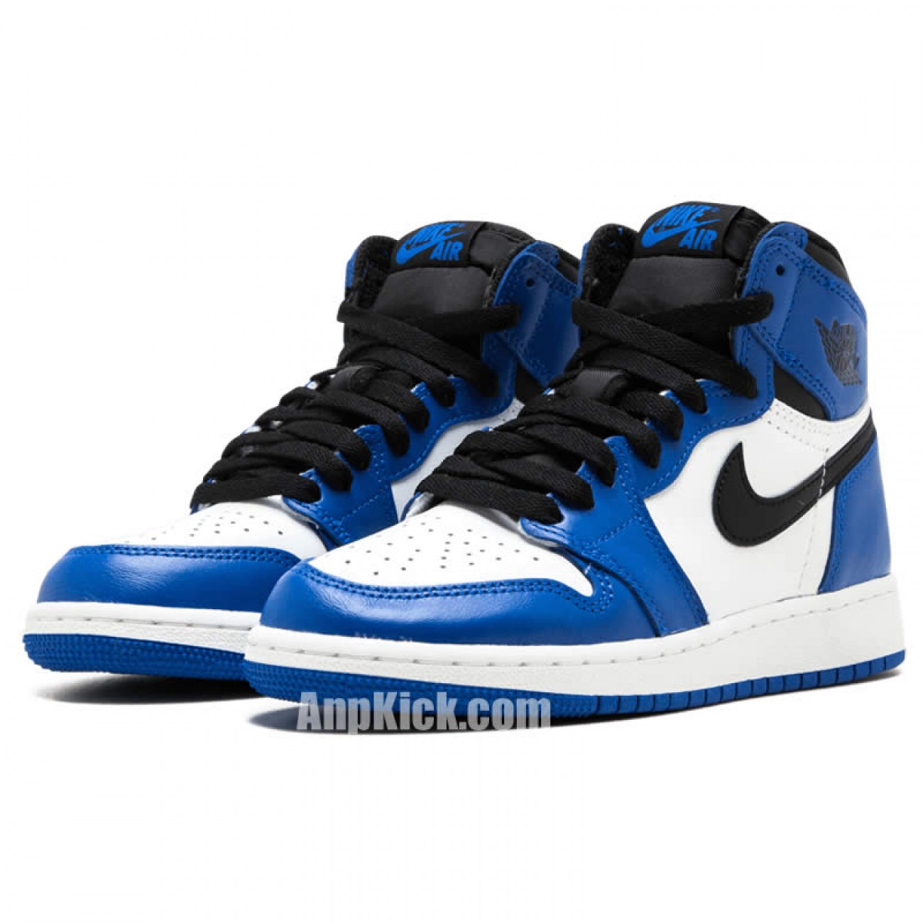 Air Jordan 1 Retro OG Game Royal Blue Womens GS Shoes 575441-403