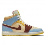 Maison Chateau Rouge x Air Jordan 1 Mid Fearless AJ1 Outfit CU2803-200