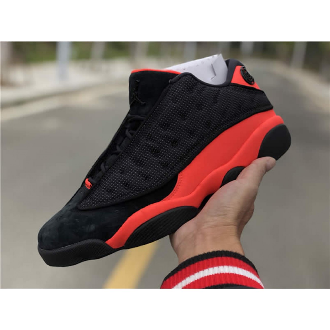 Clot x Air Jordan 13 Low "INFRA-BRED" GS Mens Shoes AT3102-006