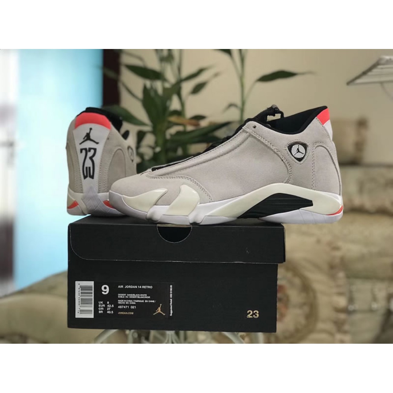 Air Jordan 14 "Desert Sand" 487471-021