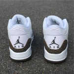 Air Jordan 3 "Mocha" 2018 White/Chrome/Dark/Brown 136064-122