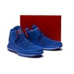 Air Jordan 32 XXXII "Russ" / Blue / Red