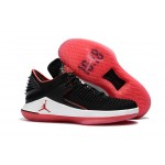 Air Jordan 32 XXXII Low Black/White/Red