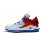 Air Jordan 32 XXXII Low White/Blue/Red