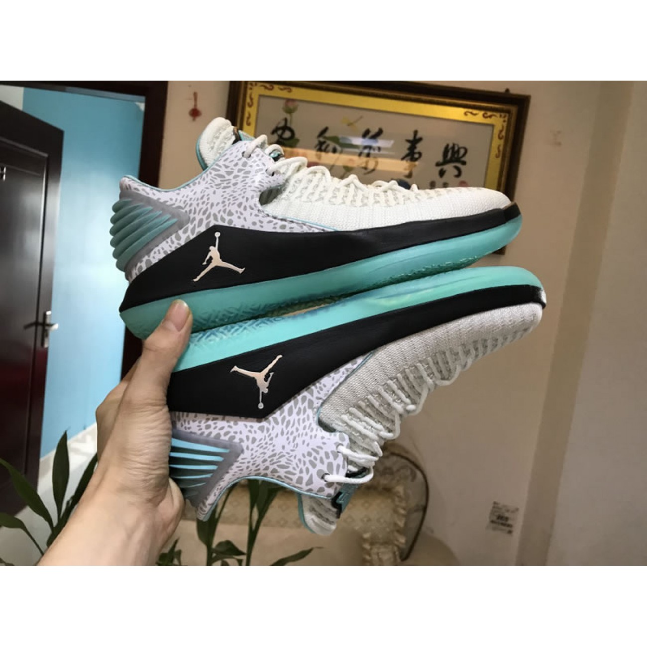 Air Jordan XXXII AJ32 Low PE Jade AH3347-101