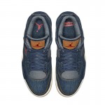 Levi's x Air Jordan 4 "Blue Denim" AO2571-401