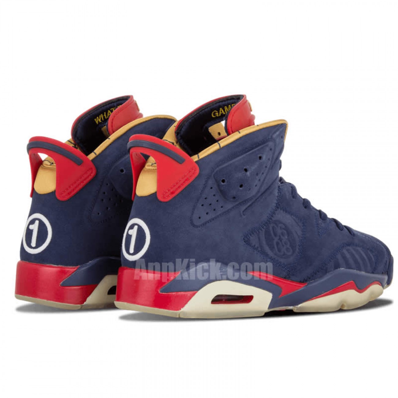 Air Jordan 6 Retro DB "Doernbecher" Navy Blue And Red 392789-401