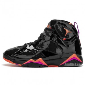 Air Jordan 7 Wmns "Black Patent Leather" Shoes Release Date 313358-006