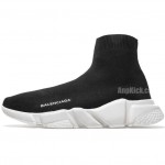 Balenciaga Like Socks Sneakers High Top Speed Runners Black/White 494484W05G0