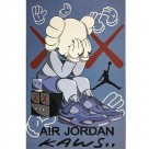 Kaws Air Jordan Navy 