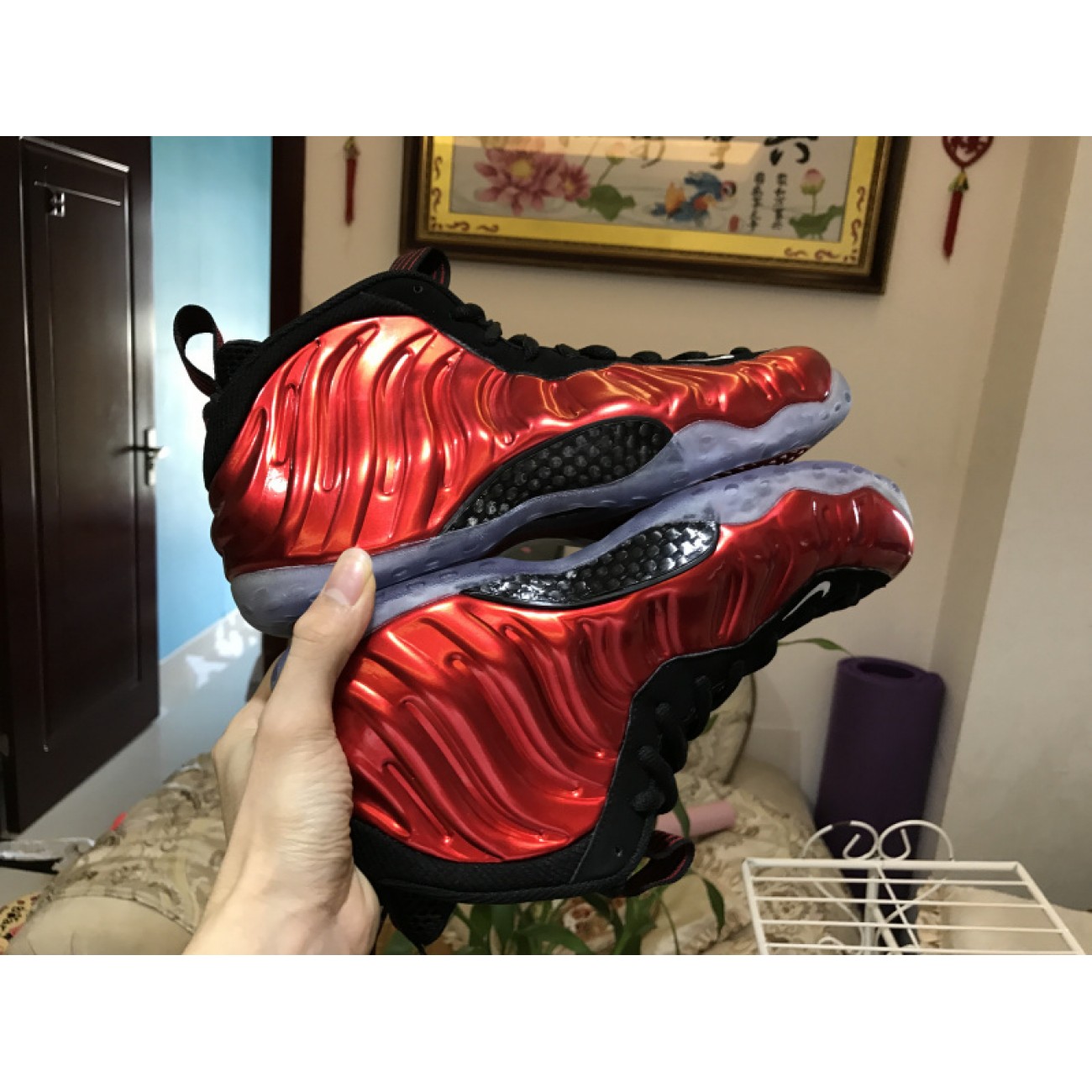 Air Foamposite One "Varsity Red" 314996-610