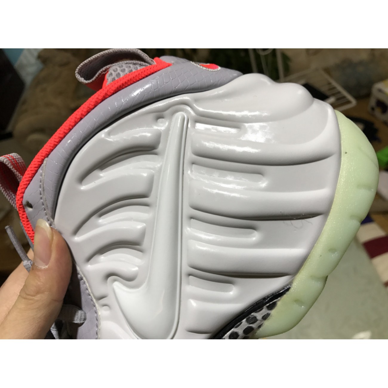 Nike Air Foamposite Pro "Prm Pure Platinum" 616750-003