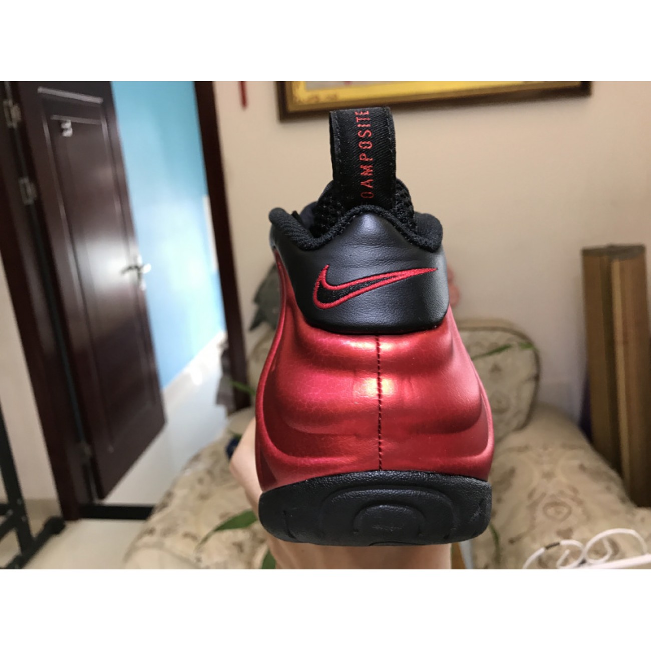 Nike Foamposite Pro "University Red" 624041-604