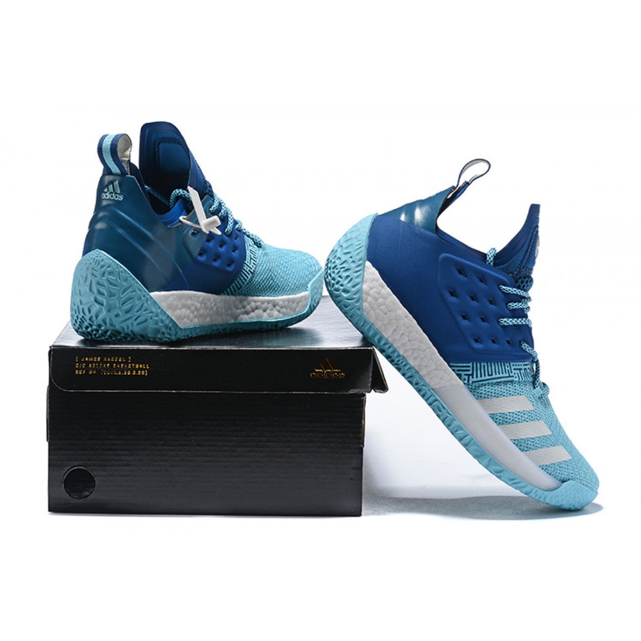 Adidas Harden Vol.2 Ocean Blue/Sky Blue/White