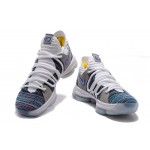 Kevin Durant KD10 White/Blue/Grey/Multicolor