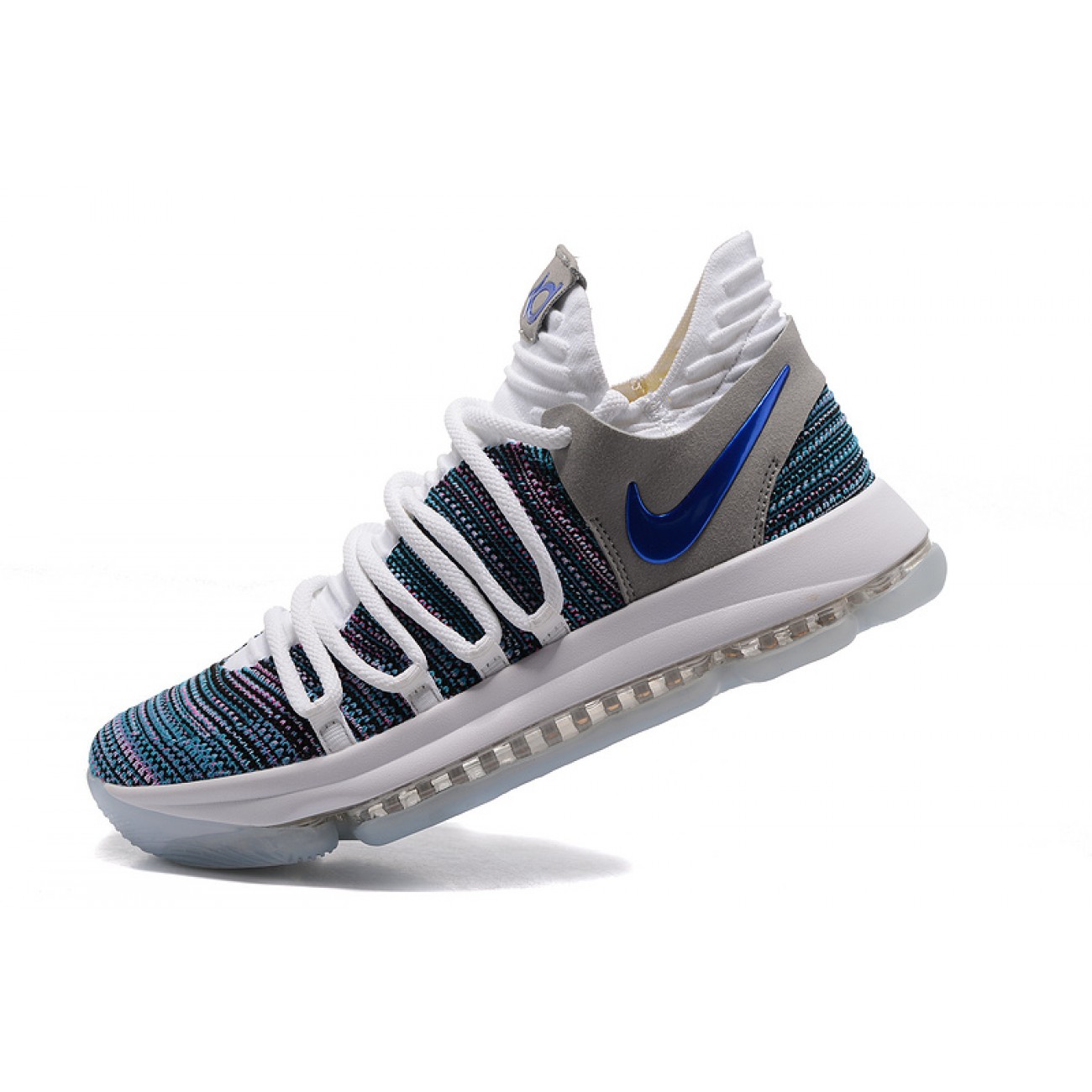 Kevin Durant KD10 White/Blue/Grey/Multicolor