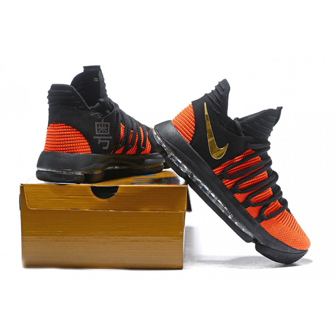 Kevin Durant KD10 "Chinese Game" Black/Orange/Gold