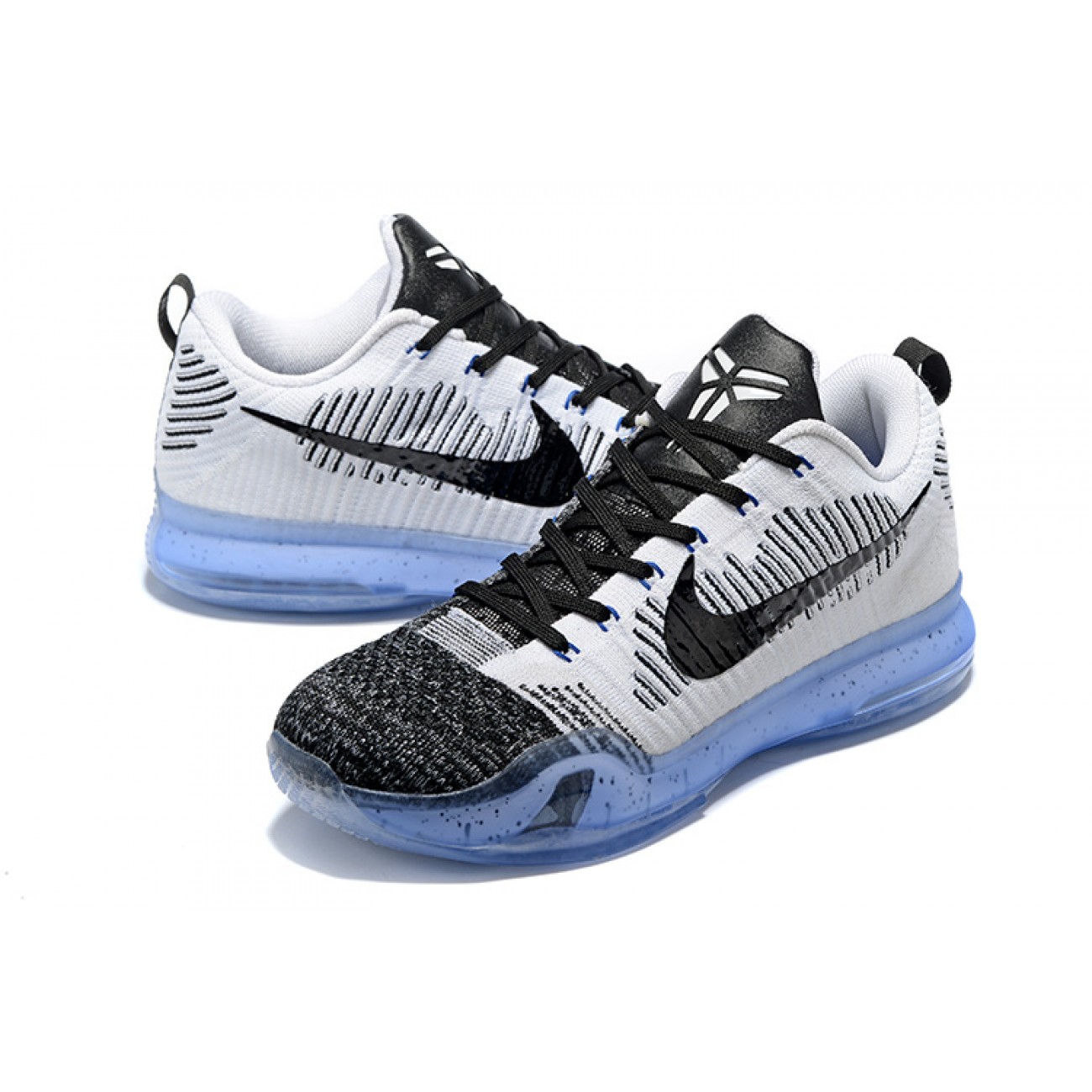 Kobe 10 Elite Low HTM "Shark Jaw" Black/White