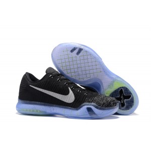 Kobe 10 Elite Low HTM Black/Reflective Green