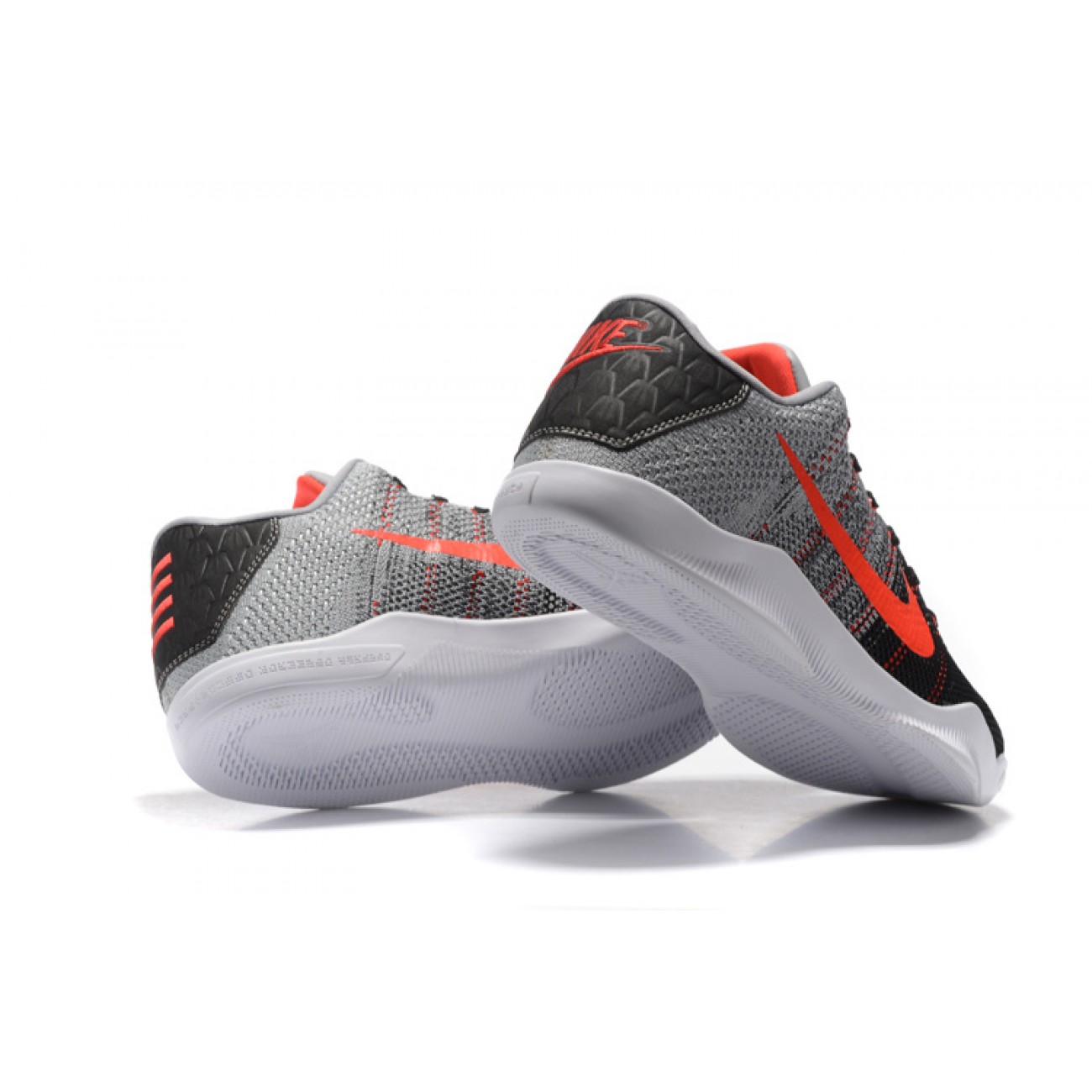 Kobe 11 Elite Low "Muse II / Tinker" Black Cement/Grey/Orange