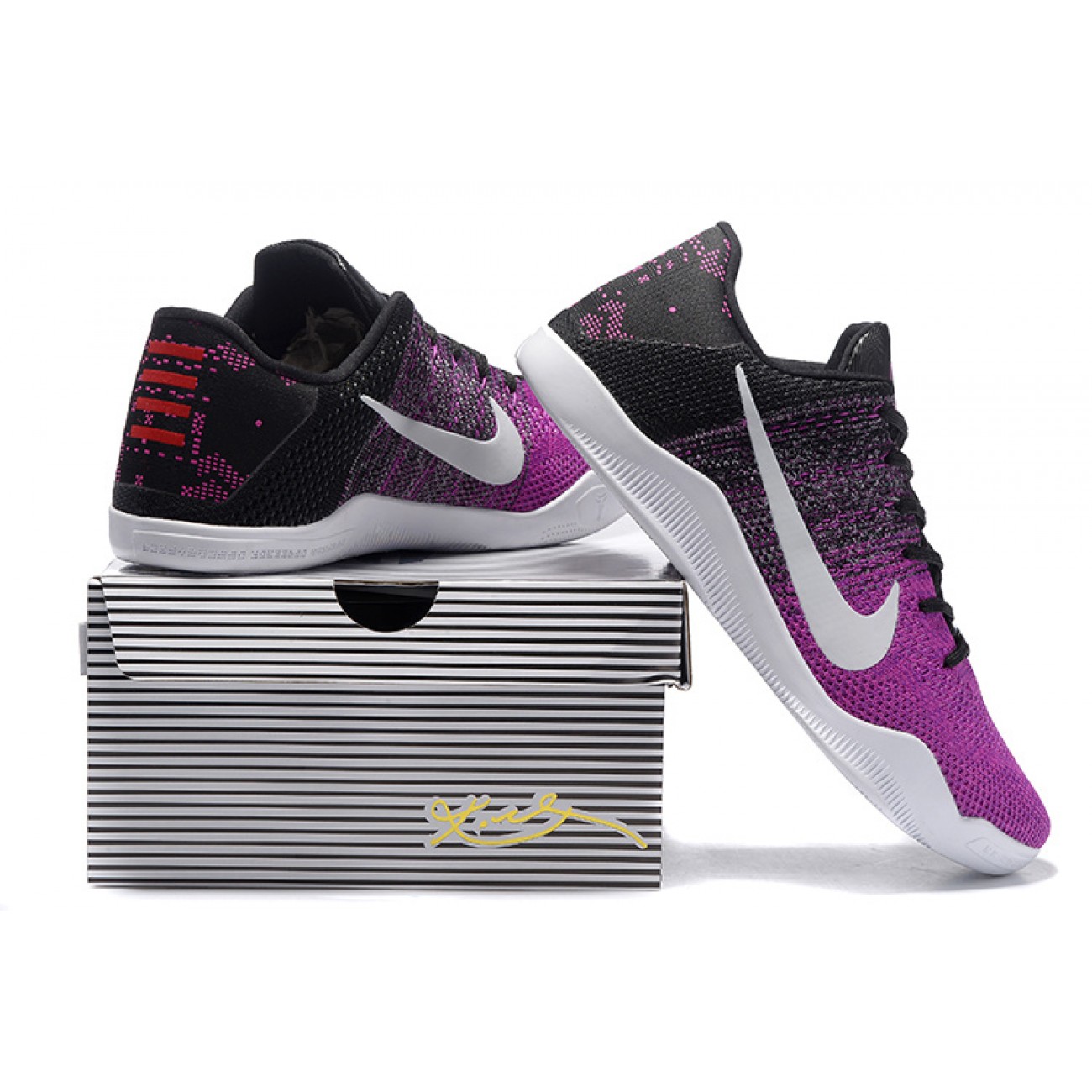 Kobe 11 Elite Low "BHM" Pink/Black