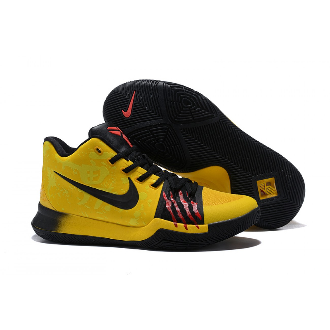 Kyrie 3 "Bruce Lee" Black/Yellow