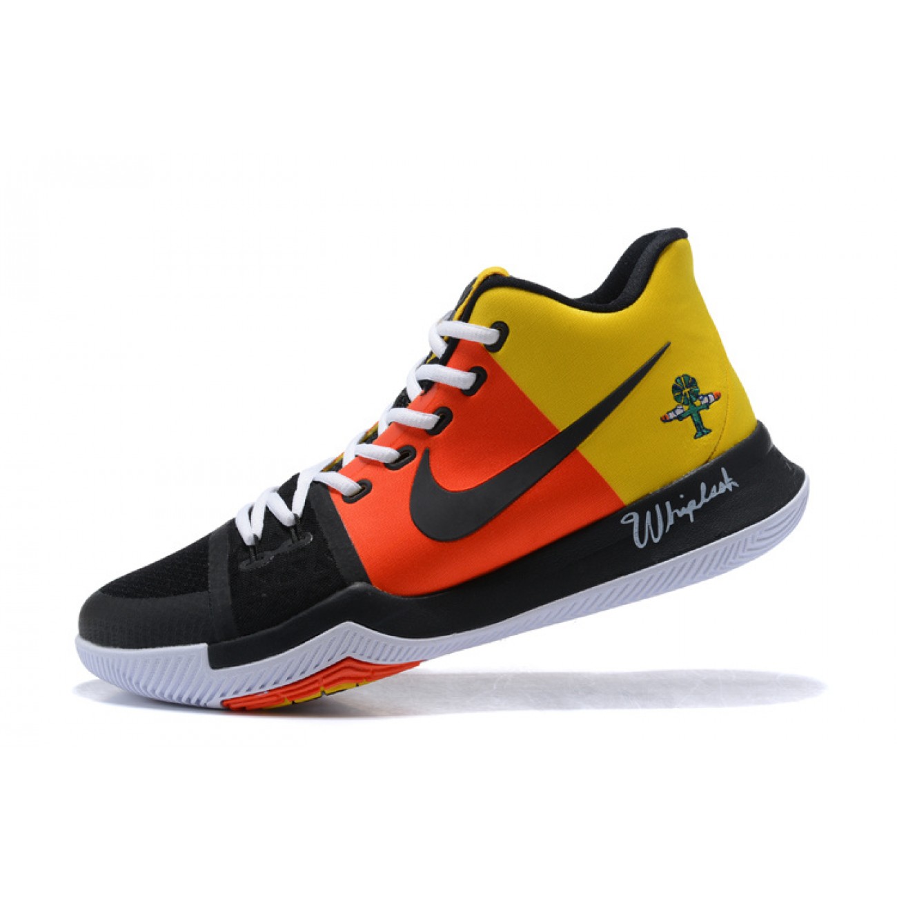 Kyrie 3 "Raygun" Black/Orange/Yellow