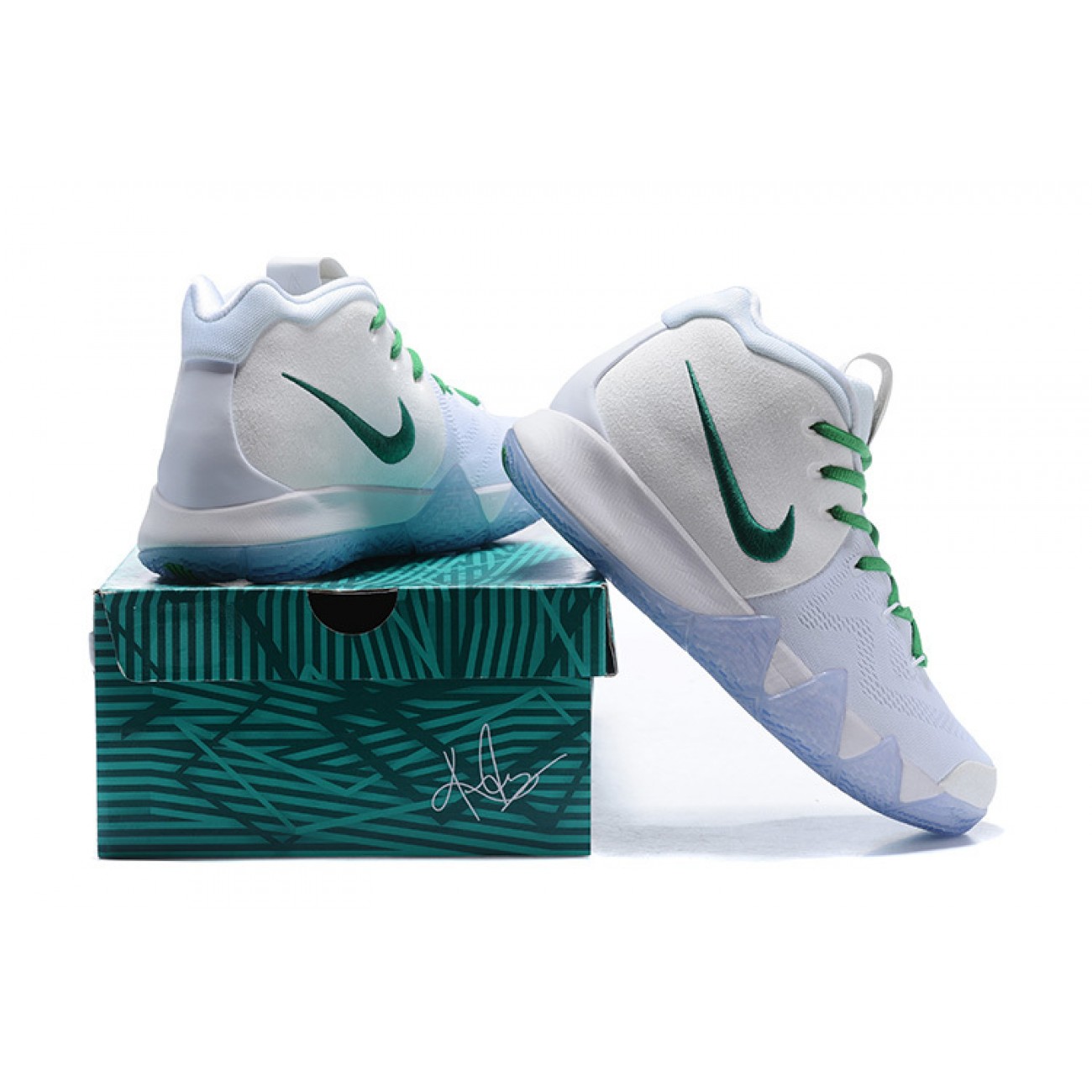 Kyrie 4 White/Green