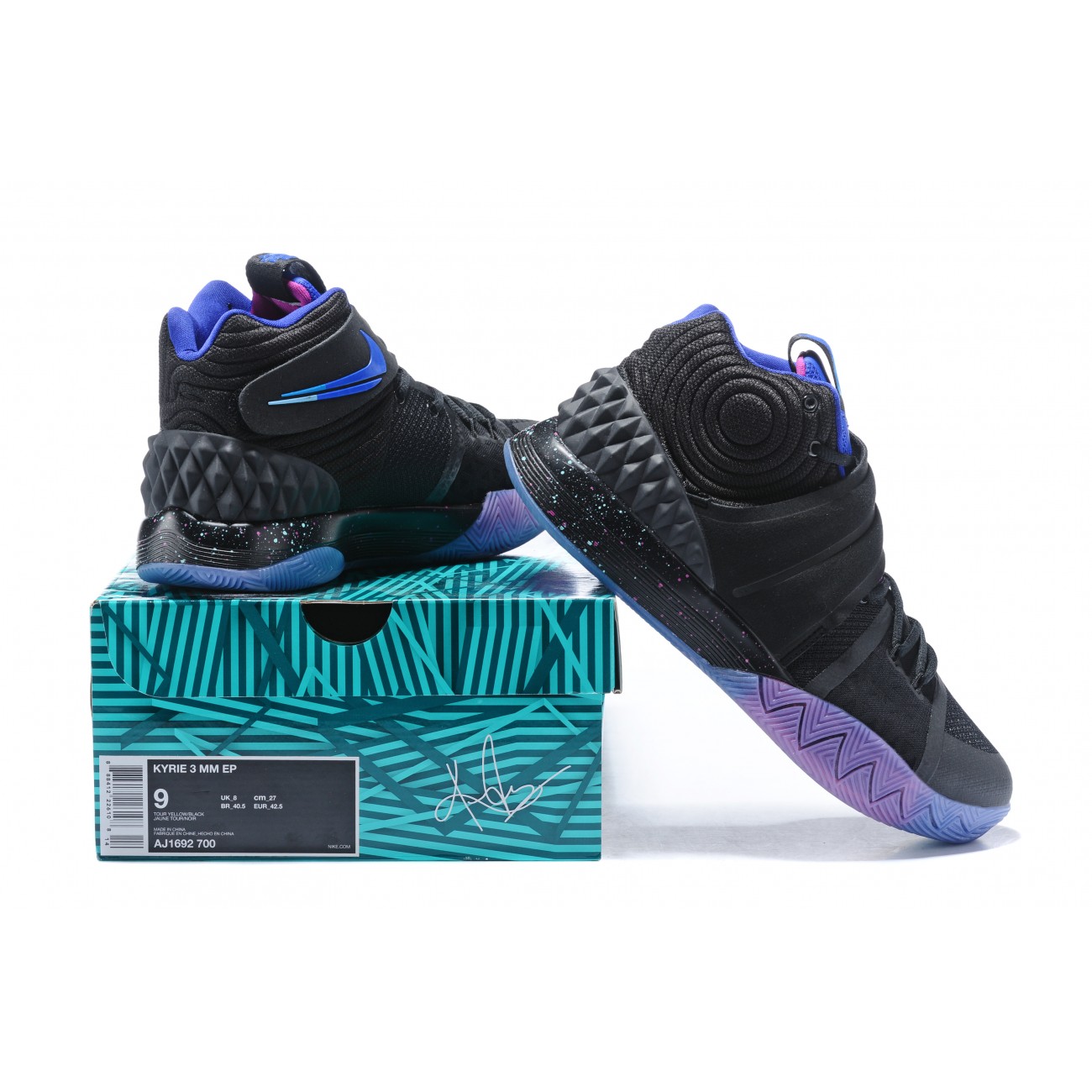 Kyrie S1 HYBRID Black/Purple