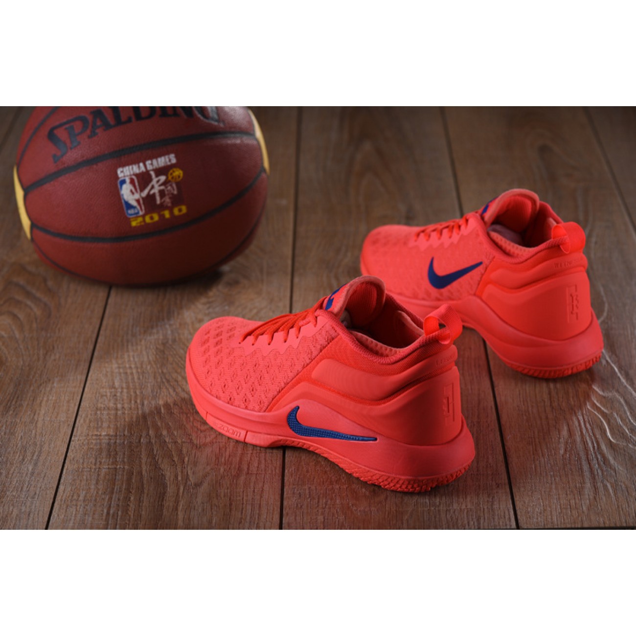 Lebron Witness 2 Flyknit Basketball Shoes Red/Deep Blue