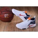 Lebron Witness 2 Flyknit Basketball Shoes White/Deep Blue/Orange/Red