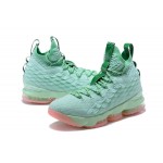 Lebron 15 Mint Green/Pink