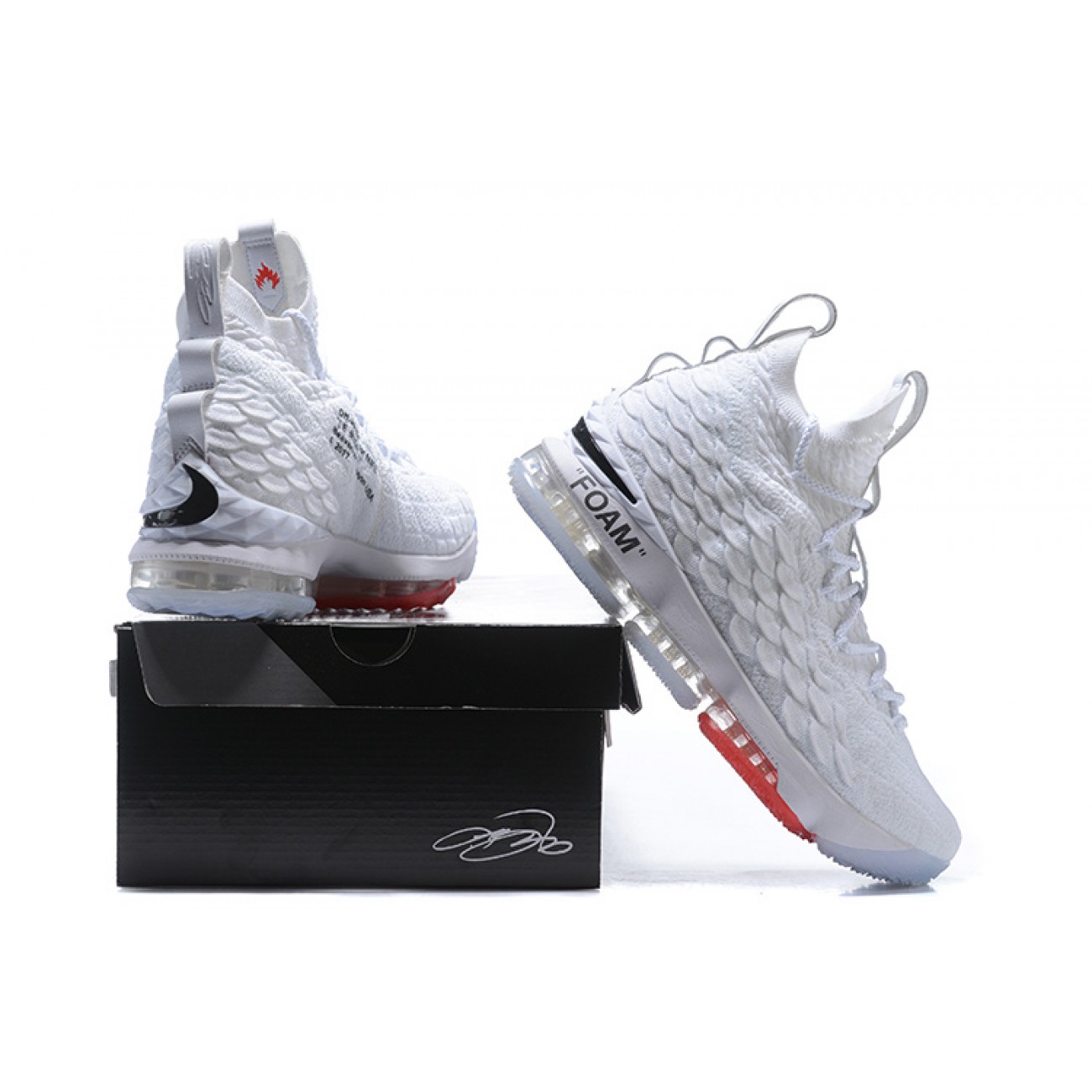 Lebron 15 x Off-White / White